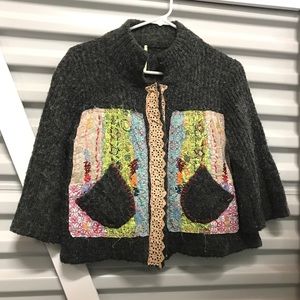 Free People Patched Sweater
